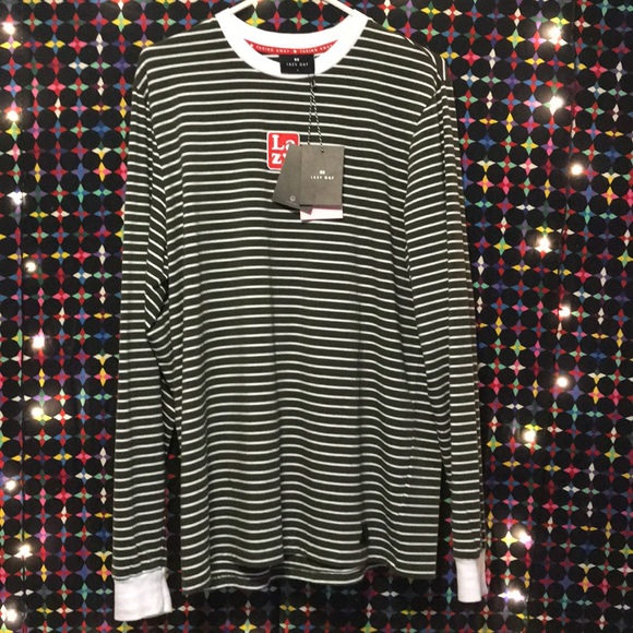 nwt lazy oaf graphic stripe L/s - Picture 2 of 8